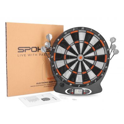 2. Spokey Narvi Pro 942238 Elektronische Dartscheibe