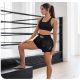 5. Schwarze Muay-Thai-Shorts für Damen von COMBATWEAR | DBX Bushido