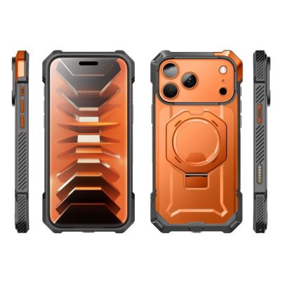 3. Supcase UB Grip Mag MagSafe Hülle für iPhone 18 Pro Max / 17 Pro Max – Orange