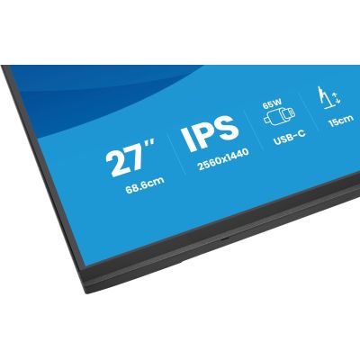 34. iiyama ProLite XB2797QSN-B1 Computermonitor 68,6 cm (27") 2560 x 1440 px Quad HD LCD Schwarz