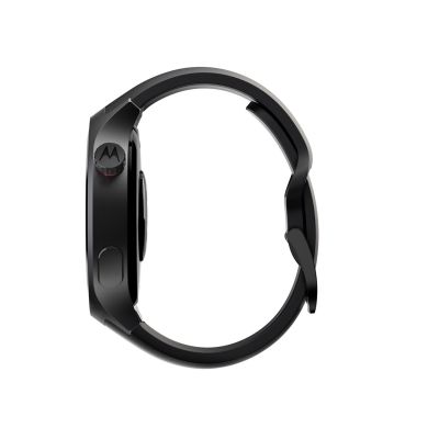 5. Motorola Moto Watch 512 MB, Farbe: Vulkanasche/Silikon Schwarz