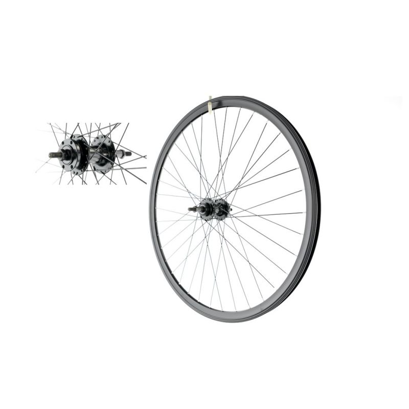 Hinterrad 26'' Freilaufnabe. Bremsscheibe 6-Loch Konus O21m-cz/P-cz