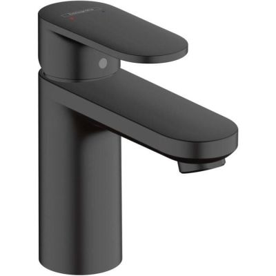 3. Hansgrohe Vernis Blend 1-grebs med Loft-Op-Bundventil-Waschtischarmatur, matte Ausführung