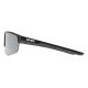 3. Uvex 5330812216 Unisex Halbrand-Sportbrille, schwarze Wechselgläser