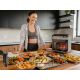 18. ELDOM FETTFREIE FRITTEUSE FR500 5,5 L 1200W GLASBEHÄLTER, GRILLEN, SILIKONPLATTE, 8 PROGRAMME, TEMPERATURREGELUNG.