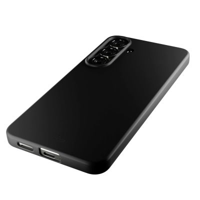 7. Puro Icon Silikonhülle für Samsung Galaxy S25 – Schwarz