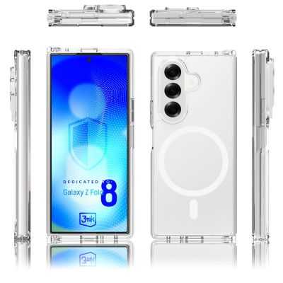 4. 3mk Armor MagCase für Samsung Galaxy Z Fold 8 Ultra – Transparent