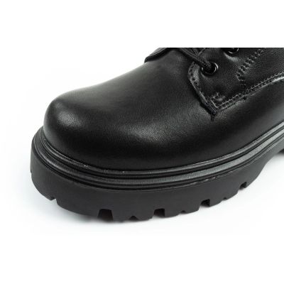 6. Lee Cooper Stiefel, Damenstiefel, Lederstiefel, isoliert, Schnürstiefel