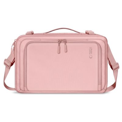 3. Tech-Protect Defender S50 Rucksack für Ryanair & Wizzar, 20 l Laptop, Pink