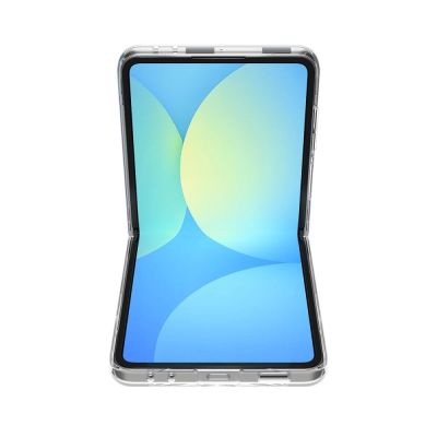 6. Spigen AirSkin Mag MagSafe Case für Samsung Galaxy Z Flip 7 - Klar und Weiß