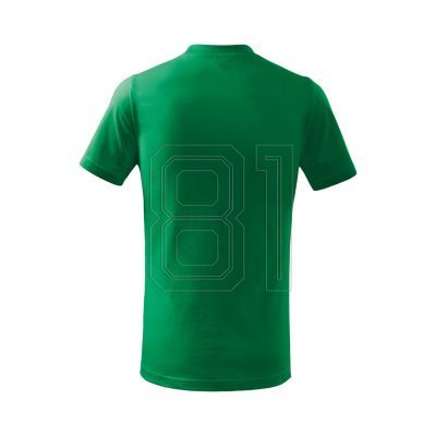 5. Malfini Basic Jr T-Shirt MLI-13816 grasgrün