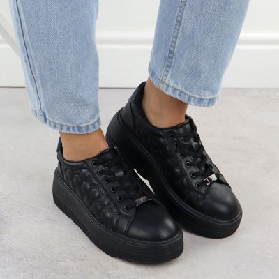 6. Filippo W DP7285 PAW639A gesteppte Plateauschuhe