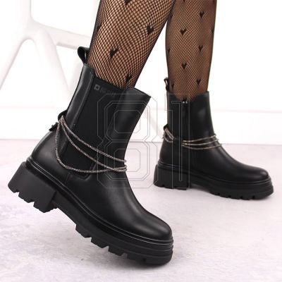 3. Big Star W leather ankle boots INT2053 INT2053