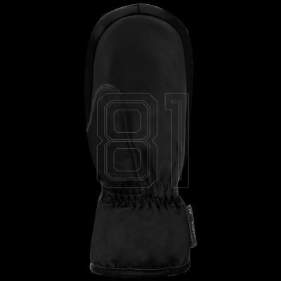 3. REUSCH Ben Mitten children's winter gloves breathable mittens insulated black (62/85/408/7700)