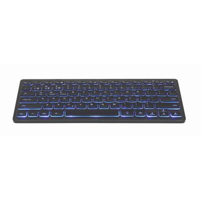 3. Gembird KB-BTRGB-01-DE Universal-Bluetooth-Tastatur QWERTZ Deutsch Schwarz
