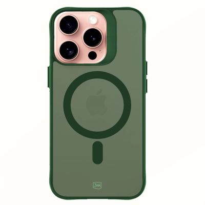 21. 3mk Smoke MagCase für iPhone 16 Pro Max - Grün-Transparent