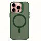 21. 3mk Smoke MagCase für iPhone 16 Pro Max - Grün-Transparent