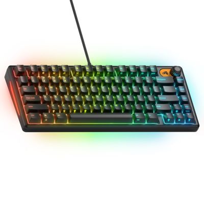 3. Glorious Gaming GMBK 75% USB QWERTY US Englisch Tastatur Schwarz