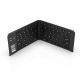 9. Inca IBK-579BT Bluetooth-Tastatur Home Metallic Silber