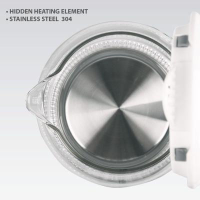 3. Elektrischer Glaswasserkocher 1,7 l 2200 W MR-056-GREY MAESTRO