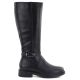 2. Sergio Leone KZ-32-S schwarze Leder-Damenstiefel