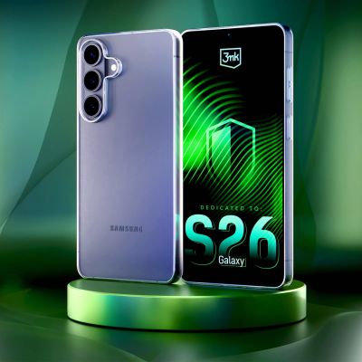 2. 3mk Clear Case für Samsung Galaxy S26 - transparent