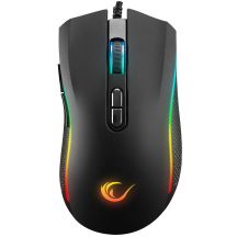 RAMPAGE Gaming-Maus SMX-R44 V2 MACRO BLACK 12800 DPI RGB LED