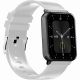9. Smartwatch Gravity Weiß Schwarz 2 Armbänder GT17-8