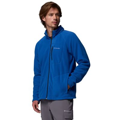 2. Columbia Fast Trek II Fleecejacke mit durchgehendem Reißverschluss, 1420421442, Blau, L