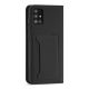6. Magnetkartenetui für Xiaomi Redmi Note 11 Pro Pouch Wallet Card Holder Schwarz