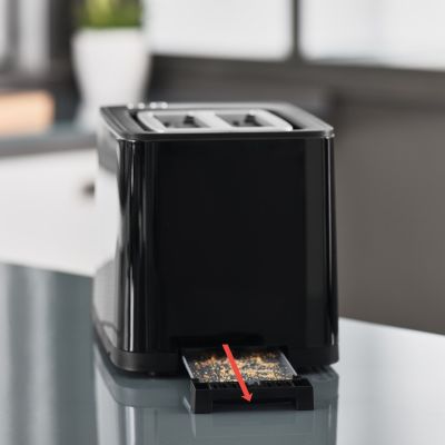 11. Tefal TT6408 Toaster 2 Scheiben Schwarz 850 W