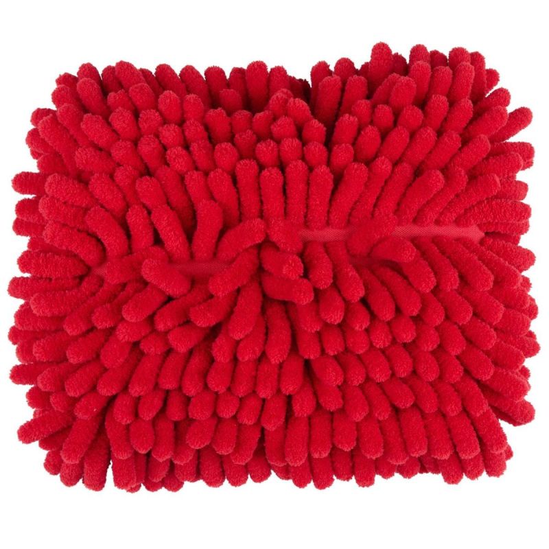 8. Mikrofaser-Chenille-Waschtuch 18 x 4 x 24 cm, Farbe: Dirt Devil Red
