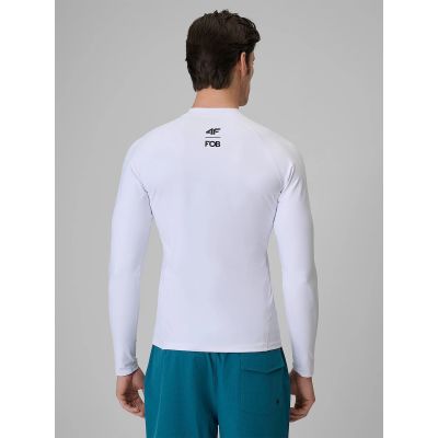 2. Langarmshirt für Schwimmen und Wassersport mit UPF50+ Filter, Herren 4F 4FRSS26TFWLM004-10S