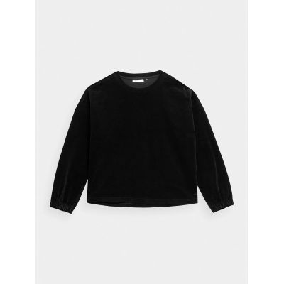 4. Damen Cord-Sweatshirt ohne Kapuze OUTHORN OTHAW22TSWSF076-20S