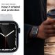 4. Spigen Neo Flex Schutzfolie für Apple Watch 4/5/6/7/8/SE (44/45 mm) - 3 Stk.