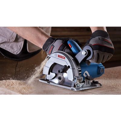 3. Bosch GKS 600 16,5 cm Schwarz, Blau 5200 U/min 1200 W