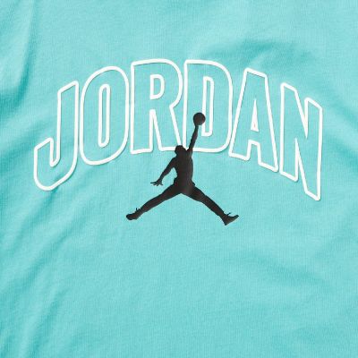 3. Air Jordan Brooklyn Arch Logo T-Shirt für Herren, Farbe: Washed Teal - IB7347-392