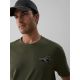 3. Herren-T-Shirt mit Aufdruck, regulär, Größe 4F 4FKAW26TTSHM4477-043S