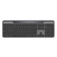 Logitech Signature Slim Solar+ K980 Tastatur Universal RF Wireless + Bluetooth QWERTZ Deutsch Graphit