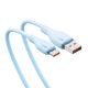 3. Baseus Pudding 100W USB-A - USB-C Kabel 2m - Blau