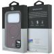 8. Mercedes Leather with Ring Stand MagSafe Hülle für iPhone 18 Pro / 17 Pro – burgunderrot