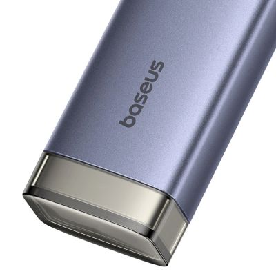 5. Baseus UltraJoy Series USB-A/USB-C Hub (4x USB-A 3.1, 1x USB-C 5V) – Grau