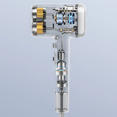 13. UWANT C800 TwinJet Haartrockner – Blau