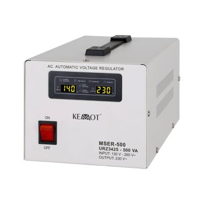 Automatischer Spannungsregler KEMOT MSER-500 (500 VA, Servomotor)