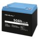 7. QOLTEC LiFePO4 Lithium-Eisenphosphat-Batterie | 12,8 V | 50 Ah | 640 Wh | BMS