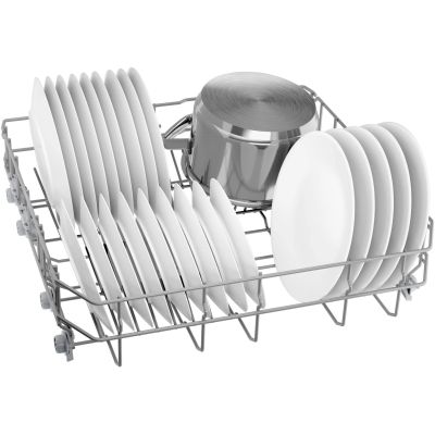 13. BOSCH SMH4HVX11E Einbaugeschirrspüler, vollintegriert, 60 cm, Vario-Schiebescharniere