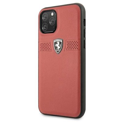 2. Ferrari FEOBAHCN58RE iPhone 11 Pro 5.8" rot/rot Hardcase Off Track Leder