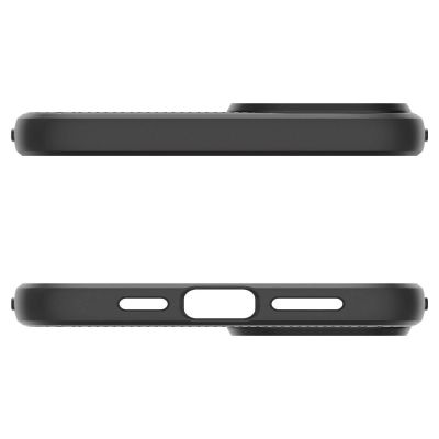 6. Spigen Liquid Air Hülle für iPhone 15 Plus – Mattschwarz