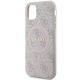 6. Guess GUHMN61G4GFRP iPhone 11 6,1" / Xr rosa/rosa Hardcase 4G Collection Leder Metall Logo MagSafe