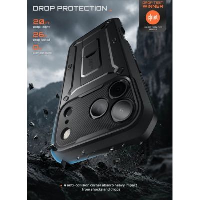 7. Supcase Unicorn Beetle Pro Hülle für iPhone 18 Pro Max / 17 Pro Max - Schwarz